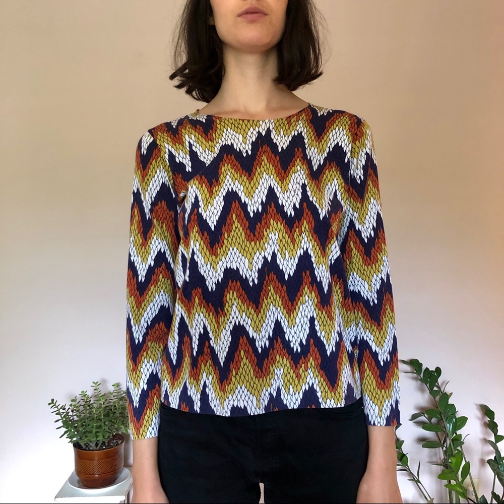 Vintage Printed Top